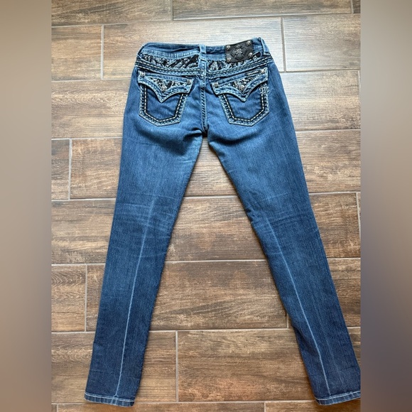 Miss Me Dark Blue Skinny Jeans - Picture 13 of 13